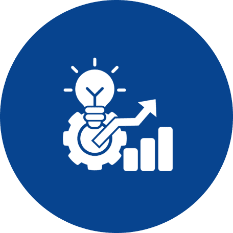 Innovation and growth icon